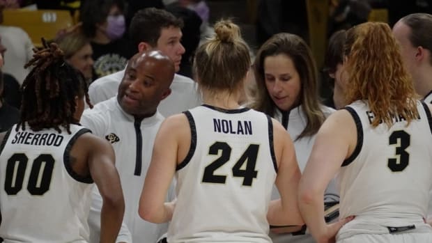 JR Payne with Colorado team